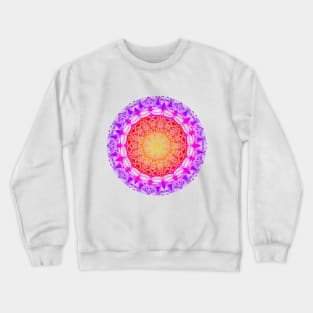 Magic face mandala Crewneck Sweatshirt